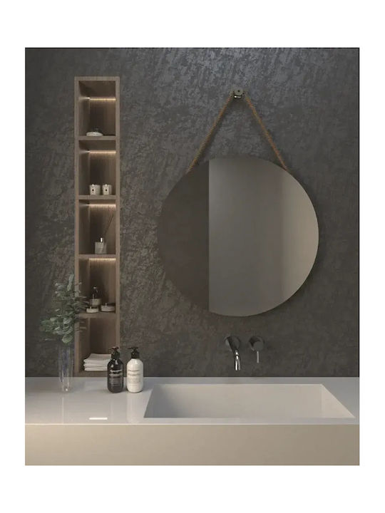Кръгло Огледало За Баня 60x60см
