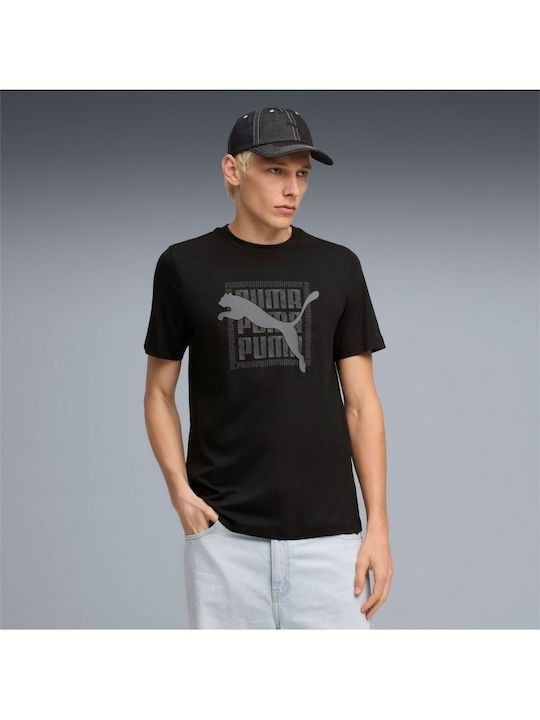 PUMA Athletic T-Shirt Black