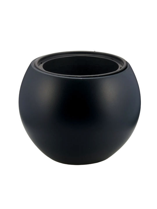 TnS Ghiveci De Flori Negru 38x29cm