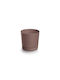 Next Plastic Brown Flower Pot 10.8x10.8x10.9cm