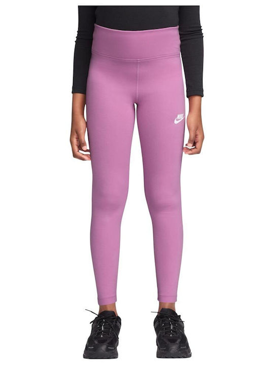 Nike Kids Leggings Sports Long Lilac