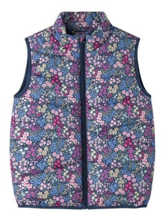 Name It Kids Casual Sleeveless Jacket Maren Floral