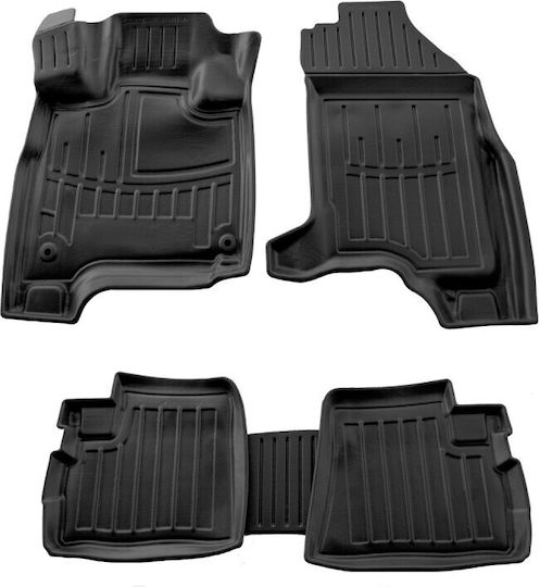 Race Axion Car Mats Citroen C-Zero 2009-2014 Mitsubishi I-MiEV 2009-2021 Peugeot iOn 2009-2014 5-Door Rubber Raised Sides Protective Fasteners Passenger Cars 5 Pieces 5013155/st