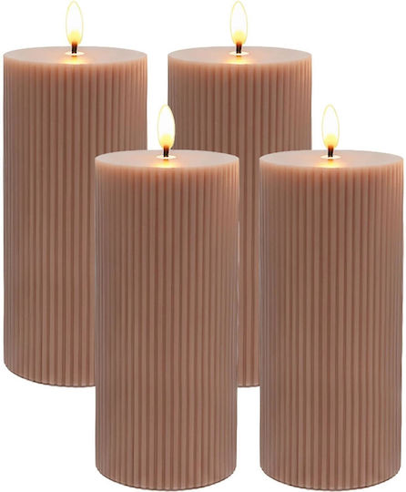 Relaxdays Φωτιστικό LED Κερί