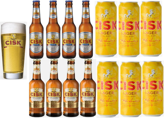 Cisk Glas Bier Transparent 400ml