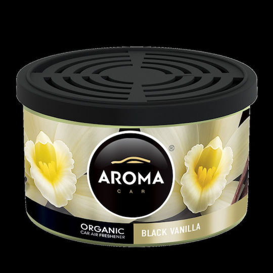 Car Air Freshener Space Can Organic Black Vanilla 40gr Aroma Car Agroequip