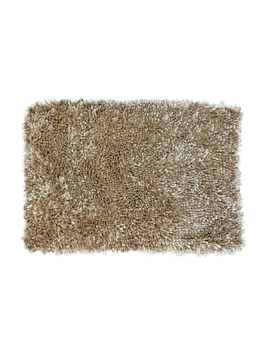 TnS Non-Slip Bath Mat 39-950-2582 Beige 50x80cm