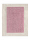 Rythmos Bath Mat Cotton 120-199-205 Pink-White 50x80cm