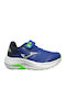 Speed Kids Sports Shoes Running with Hoop & Loop Closure Blue