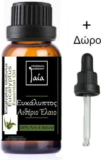 Gaia Products Αιθέριο Έλαιο Ευκάλυπτος με Σταγονόμετρο 10ml