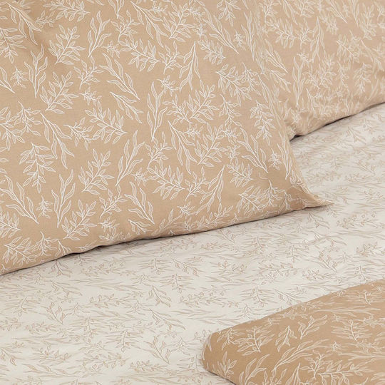 White Fabric Set Kissenbezüge mit Umschlagumschlag Beige 50x70cm