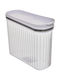 Atmosphera Plastic Storage Box with Lid Transparent 26.2x20.5x10cm