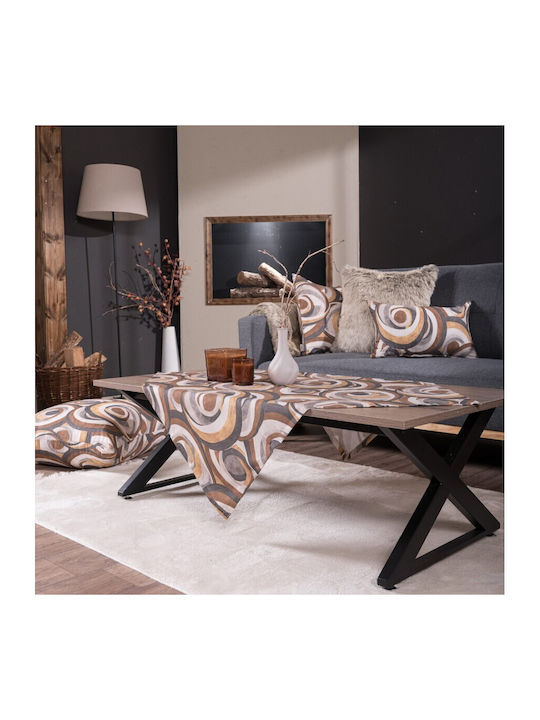 Teoran Măsuță În Carouri Merida Multicolor 90x9...