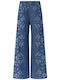 High Rise Women's Flared Jean Pants