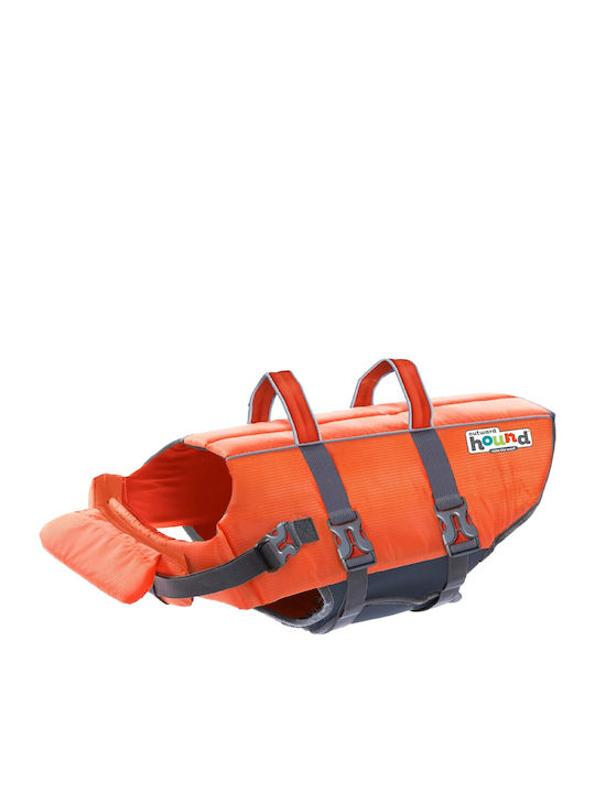 Vestă De Salvare Pentru Câini Xl Outward Hound Granby Splash Greutate Minimă 38 Kg Portocalie Accente Reflectorizante Curele Reglabile Bandă Abdominală Mâner De Salvare