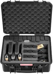 Valiză Dură Pentru 7 Arme Muniție 491x434x211 Mm Supapă De Eliberare A Presiunii Ip67 Valiză Dură Pentru 7 Arme Muniție 491x434x211 Mm Supapă De Eliberare A Presiunii Ip67