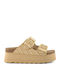 Women's Flat Sandals Gold