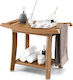 Costway Scaun de Baie 60,5x34x48cm BA7859CF
