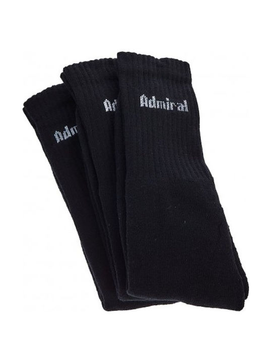 Admiral Κάλτσες Μαυρο 3Pack