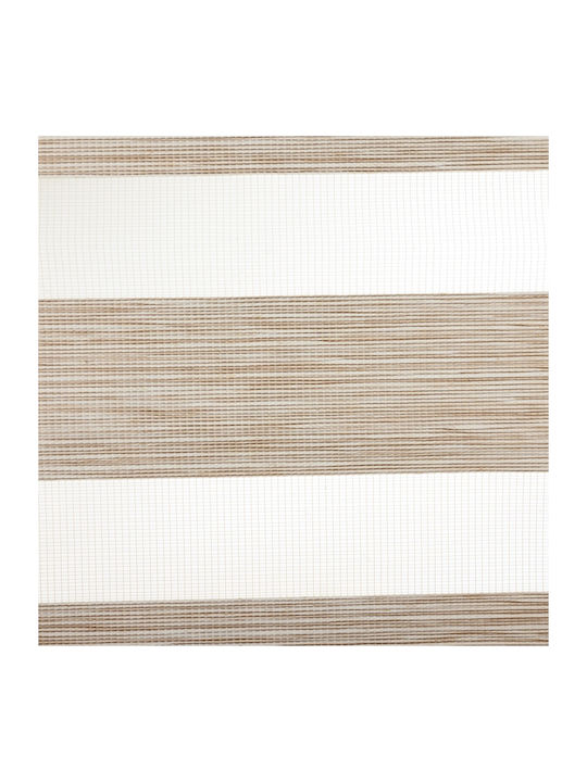 Elite Blinds Roller Blinds 515809 Partial Blackout Double Beige W100xH200cm MHB-6561-100x200