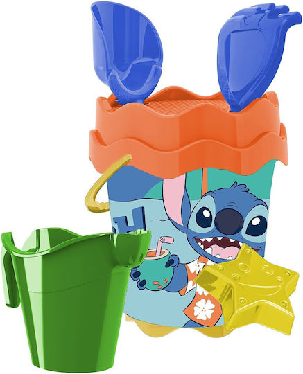 Κουβαδάκι Stitch Ø17cm Ποτιστήρι Σετ=6 Τεμ Stitch 25637