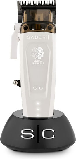 StyleCraft Professional Rechargeable Hair Clipper White HCSC619W