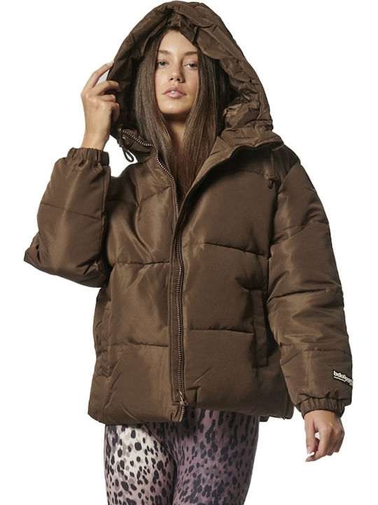 Body Action Дамско Puffer Яке за Зима Кафяв
