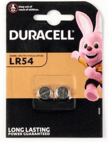 Duracell Alkalische Uhrenbatterie LR54 / LR1130