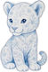 Printed Tiger Cub K1031 22cm Pink