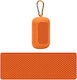 Microfiber Hair Towel with Case Orange 90x30cm