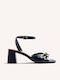 Leather Black Sandals