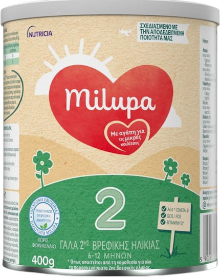 Milk Formula for 6+ Months 400gr