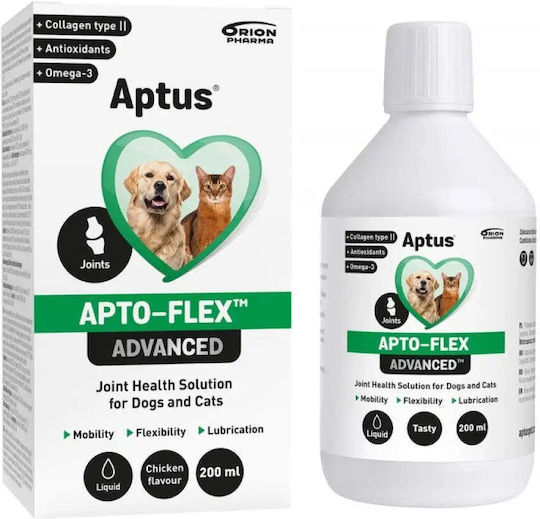 Aptus Πολυβιταμίνες Σκύλου και Γάτας 200ml για Ενίσχυση Οργανισμού
