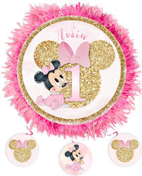 Pinata – Baby Minnie 1st 40 X 40 Cm 553153 Bal-553153-Baby-Minnie Pinata – Baby Minnie 1st 40 X 40 Cm 553153 Bal-553153-Baby-Minnie