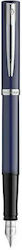 Waterman Πένα Γραφής Fine 0.6mm Μπλε με Μπλε Μελάνι Waterman Πένα Γραφής Fine 0.6mm Μπλε με Μπλε Μελάνι