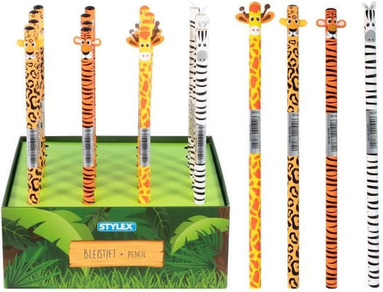 Μολύβι Topper Jungle Animal Hb Assorts Stylex