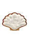 Atmosphera Decorative Wooden Ecru Platter 26x20cm