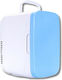 Mini Cosmetic Refrigerator 8lt with Heating Function Blue