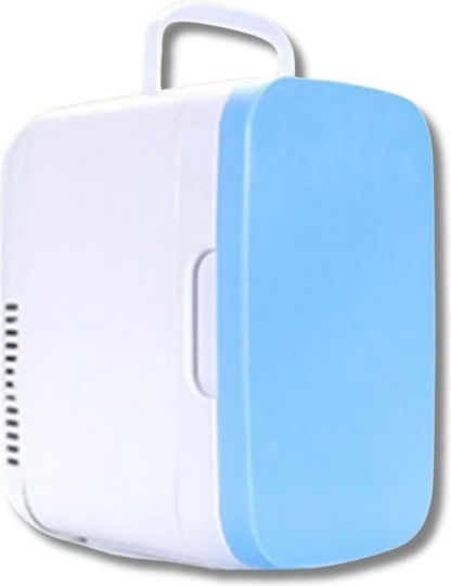 Mini Cosmetic Refrigerator 8lt with Heating Function Blue