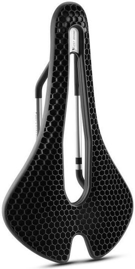 West Biking Σέλα Ποδηλάτου Carbon Μαύρη