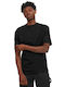 Men's Short Sleeve Undershirt Black