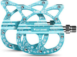 West Biking Bicycle Pedals Cleats West Biking Bicycle Pedals Cleats