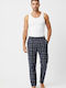 Soccus Winter Karierte Herrenpyjama Hosen Multicolor