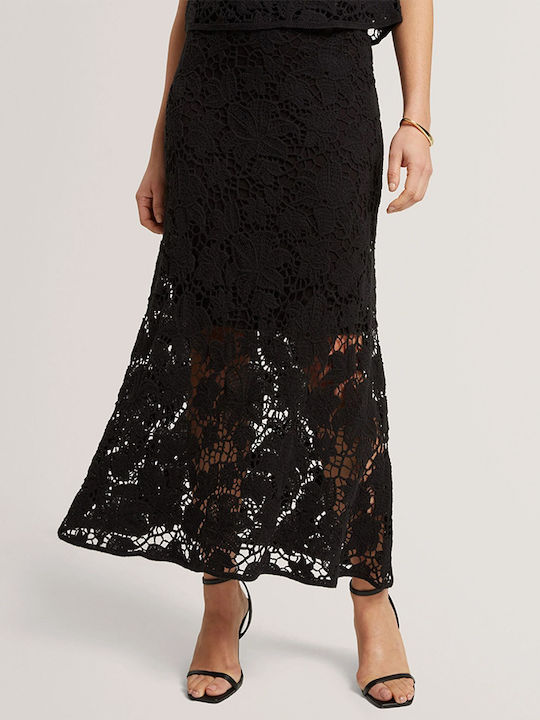 Ted Baker Maxi Damenröck Schwarz