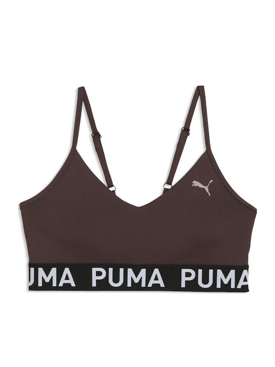PUMA Γυναικείο Μπουστάκι Καφέ με Επένδυση
