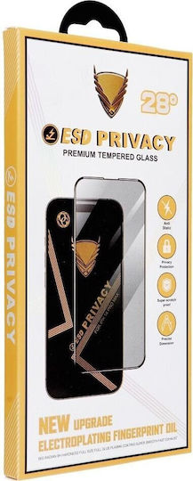 OG 0.27mm Full Glue Privacy Tempered Glass Black (Galaxy S26+)