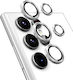 Camera Protector Tempered Glass Silver for Samsung Galaxy S22 Ultra