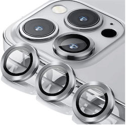 Max Protecție Cameră Tempered Glass Argintiu pentru iPhone 14 Pro / Max / 15 Pro / Max Max Protecție Cameră Tempered Glass Argintiu pentru iPhone 14 Pro / Max / 15 Pro / Max