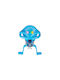 Rear Kids' Bicycle Seat Blue