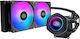 CoolerMaster MasterLiq Core Nex360 ARGB Water Cooling System AIO CPU with 2 Fans 120mm
